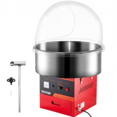 Máquina eléctrica comercial de algodón de azúcar / Floss Maker con tapa