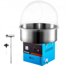 Máquina eléctrica comercial de algodón de azúcar / Floss Maker con tapa
