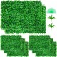 Comprar Plantas Hiedra Artificial 61 x 40,6 cm, Plantas Artificiales Decorativas 8 Piezas, Estera de Seto Artificial de Boj con Espesor de 4 cm, Jardín Vertical 100% PE, Plantas Artificiales Colgantes