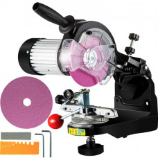 VEVOR Afilador de Cadenas, 230W Afilador de Motosierra,  3000RPM Afilador para Cadenas de Motosierra, 144mm para Pulir Afilar Moler Cadenas