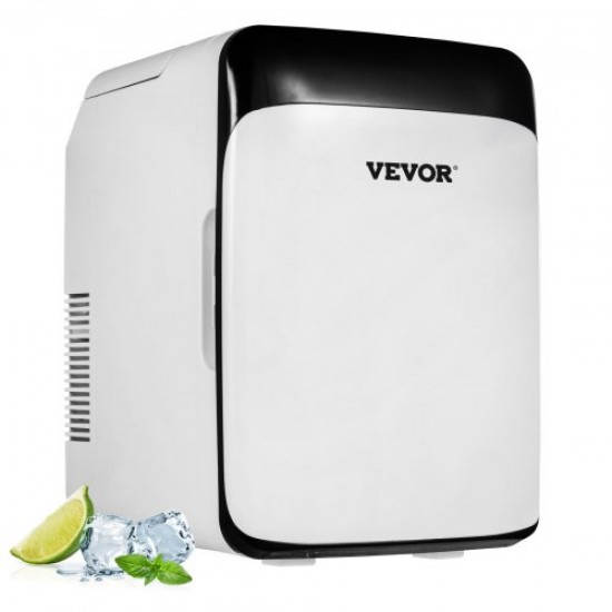 Comprar Mini Nevera Pequeña Portátil 220 V/12 V 48 W 10 L Mini Refrigerador 26 x 25 x 35 cm Mini-Frigorífico Portátil Negro con Función de Frío y Calor para Maquillaje Cuidado la Piel Material ABS Coche