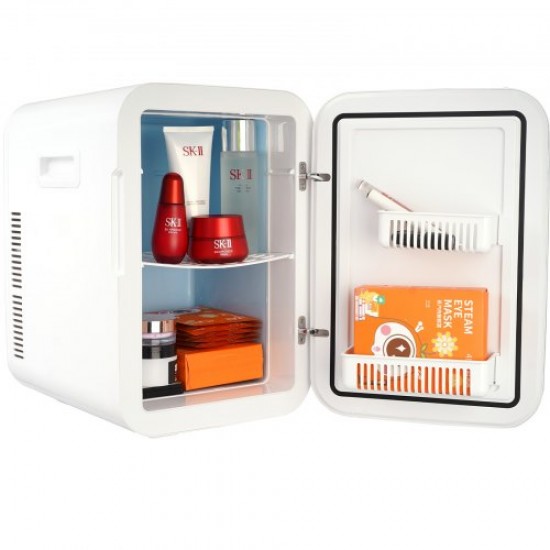 Buy Mini Fridge Small Cosmetic Refrigerator 20 L Mini Portable Refrigerator Cold and Heat Mode Temperature -9 ~ 65 ° C Small Refrigerator