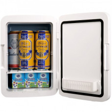 VEVOR Mini Nevera Pequeña Frigorífico Cosmético 10 L Mini Refrigerador Portátil Modo de Frío y Calor Temperatura de 18°C/50°C Frigorifico