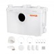 Kaufen Sie Brecher-Entsorgungspumpe, 700 W, Abwasserpumpe, maximale Durchflussrate 9600 l/h, Hub 10 m, Wassermahlpumpe