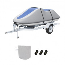 VEVOR Funda Impermeable para Jet Ski Funda para Barco 320-342 cm de Largo 600D Oxford Anti-UV Funda Protectora para Motos acuáticas con Bolsa de Transporte para Scooters acuáticos Motos acuáticas