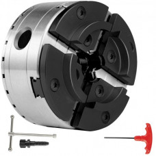MX-125 4- Mandril de Mandíbula para Máquina de Torneado Torno M33, Mandíbula para Torno de Madera de Alta Resistencia Adaptabilidad y Precisión Mandril para Torno de Madera 45 mm - 98 mm