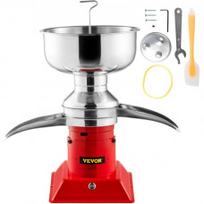 Máquina Separadora de Leche 100 L/h Separador Centrífugo de Crema 30 W 100V - 240V Separador de Crema de Leche Eléctrico Velocidad de 10,500 RPM Máquina Desnatadora de Crema de Acero Inoxidable