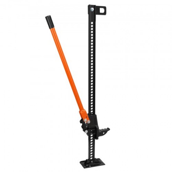 Buy High Lift Farm Jack 7000 lbs Capacity 48" Utility Farm Jack Off Road Utility Jack with Ratchet for Tractor, Truck, SUV, Bumper Lift, Orange