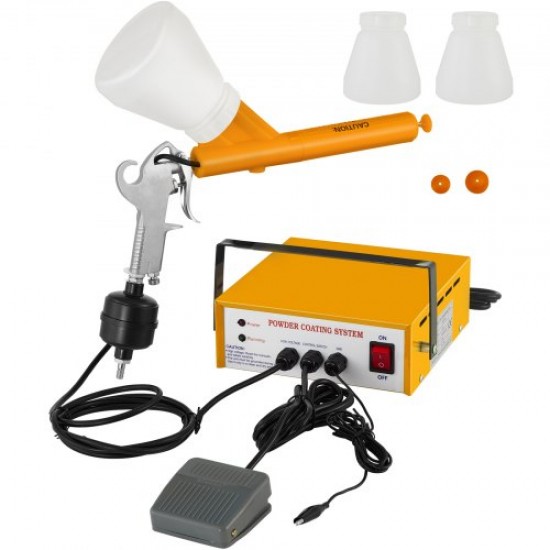 Buy Paint Sprayer Electrostatic Paint Gun Portable Powder Coating System