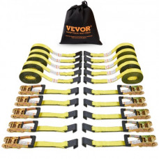 VEVOR Paquete de 10 correas de amarre con trinquete 10000 lbs 2