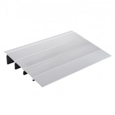 Rampa de umbral VEVOR, rampa de puerta de aluminio de 4 pulgadas de altura, 800 libras para sillas de ruedas y scooters