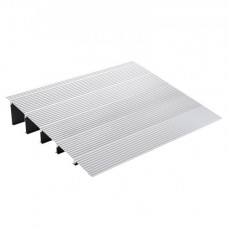 Rampa de umbral VEVOR, rampa de puerta de aluminio de 5 pulgadas de altura, 800 libras para sillas de ruedas y scooters