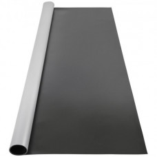 Suelo de Danza 2 x 1,2m Rollo de vinilo para pista de baile con doble cara Marley Dance Floor Espesor 1,5mm Suelo para Ballet Gris y Negro Suelo