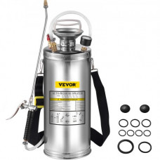 Pulverizador a presión para Plantas, 8l, Mochila Pulverizador Válvula y manómetro