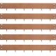 Buy Galvanized Steel Edging 12.7 x 99 cm Lawn Edging 5 Pieces Lawn Border Fence Total Length 4.95 m Brown Flexible Garden Border Edging for Gardens Paths Patios