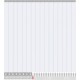 Buy PVC Outdoor Curtain Strip Curtain 244x244cm Transparent PVC Door Curtain 16 Plastic Strips Heavy Duty Support -20°C​ ~ 60°C​