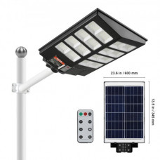 VEVOR 800W LED farola solar 1400LM lámpara solar con sensor de movimiento pared exterior