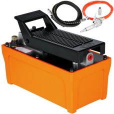 VEVOR Presión del Aire 8 bar, Bomba Hidráulica de Aire B-70BQ, Presión Máxima 700 bar, Cambiador Hidráulico Interruptor Talón Bomba Pie, Bomba de Hidráulico Capacidad 1,5 L Bomba de Hidráulico