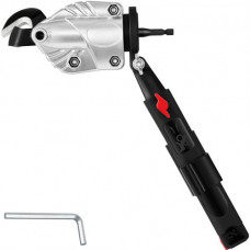 VEVOR Accesorio para Taladro Cortador de Metal Accesorio para Cizalla de Metal con Cabezal Giratorio de 360 Grados para Cortar Acero Inoxidable 21 GA, Acero Galvanizado 18 GA, Chapas de Aluminio 14 GA