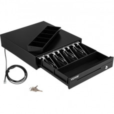 Cajón de Efectivo Tipo de Accionamiento 13" Cajón Portamonedas 12V Caja Registradora de Punto de Venta 33,6 x 36,8 x 8 cm Bandeja para Cajón de Dinero Cajón de Caja Registradora Bandeja