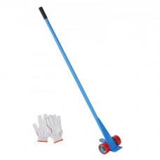 VEVOR Barra de palanca 4T Elevador de muebles de alta resistencia con ruedas Barra de elevación Herramienta móvil de acero al carbono Q235 de 60