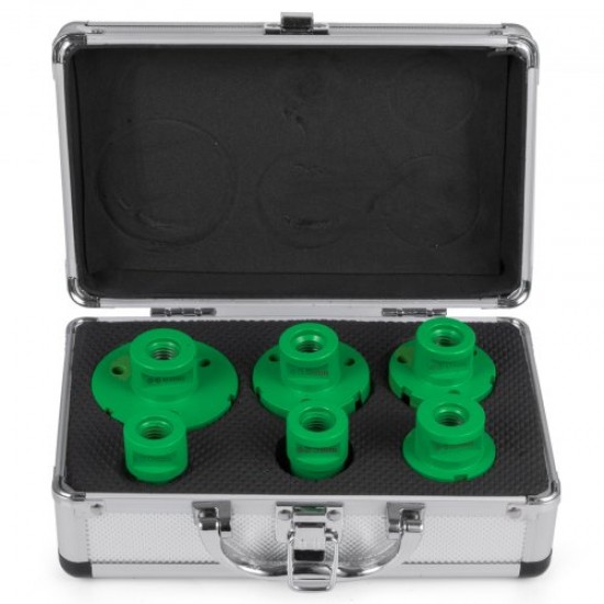 Buy 6-Piece Hole Saw Set, Diamond Drill Bit, 0.79/1.4/1.5/1.7/2/2.4 Inch Diameters, Drill Bit, Hole Saw Hole Guides, Use for Hard Materials