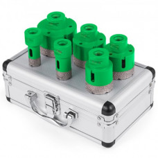 VEVOR 6 Unidades Diamante Herramienta Broca 20-68mm Diamante Sierra Granito Duradero