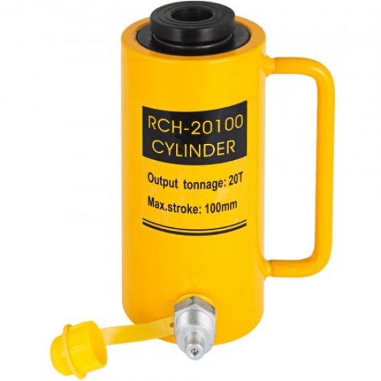 Buy Forklift Hydraulic Jack 20 T/44000 LBS, Car Hydraulic Jack Ram Stroke 100 mm/4 inches, Bottle Hydraulic Jack Height 202 + 12 mm, Sheet Metal Hydraulic Jack 9 kg/19.8 lbs