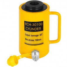 Gato Hidraulico 30 T/66000 LBS, Gato Hidraulico para Coche Carrera de Ariete 100 mm/4 pulgadas, Gato Hidraulico Carretilla de Altura 220 + 12 mm, Gato Hidráulico Chapista 14,5 kg/32 lbs