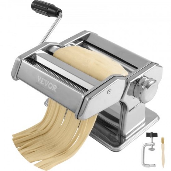 Comprar Máquina para hacer Pasta fresca de acero inoxidable Manual rodillos y cortador de fideos