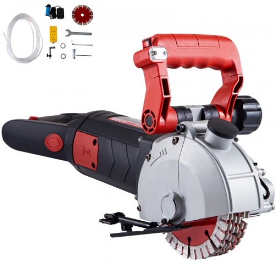 Buy Wall Chaser Wall Groove Cutter Wall Slotting Machine Depth 41mm Saw Blades 8 pcs