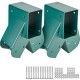 Comprar Conector de Columpio 2 PCS Soporte Oscilante de Acero al Carbono Soporte Medio Poste de Viga de Madera Interior Exterior con Hardware de Montaje para Pies 10,2x10,2 cm, Viga 10,2x15,2 cm, Verde