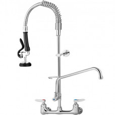 Grifo de Fregadero Bañero 25 pulg. Sistema de Ducha en Pared con Rociador
