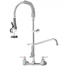 Grifo de Fregadero Bañero 43 pulg. Sistema de Ducha en Pared con Rociador