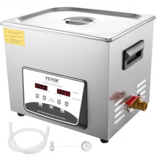 Koop Ultrasone reiniger, sieradenreiniger, ultrasone machine, sonische reiniger, digitaal, 10L