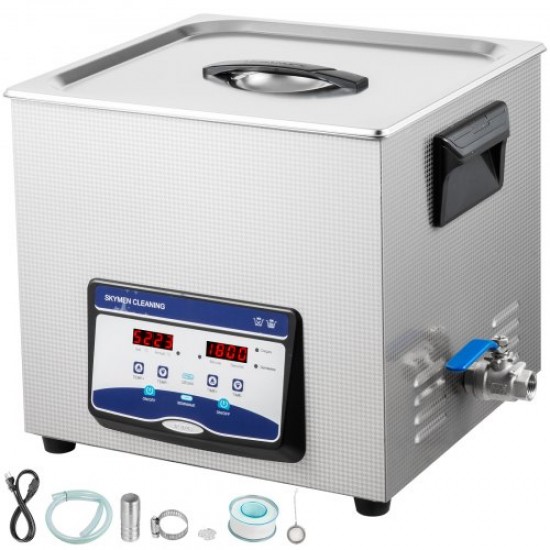 Koop Ultrasone reiniger, sieradenreiniger, ultrasone machine, sonische reiniger, digitaal, 20L