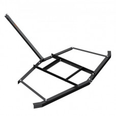 VEVOR Rastrillo Nivelador de Césped de Caminos de Entrada 1720 mm Nivelador de Tierras Agrícolas de Acero Q235 Barra Ajustable Herramienta de Nivelación para ATV, UTV, Tractor de Césped de Jardín