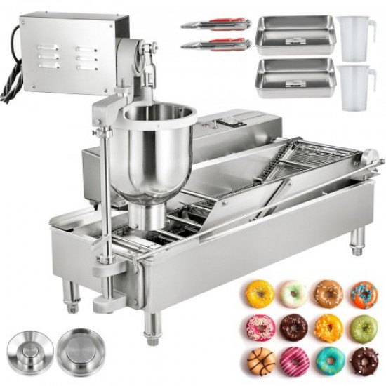 Comprar Máquina Automática para Hacer Donuts o Rosquillas de 2 Filas Máquina de Hacer Rosquillas Comericial Maquina de Buñuelos Automática