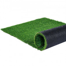 VEVOR Césped Artificial 153 x 92 cm Felpudo Falso de 35 mm Decoración de Césped para Patio Fácil de Limpiar con Orificios de Drenaje para Alfombras Multiusos para Entrada del Hogar Exterior Interior