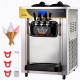 Buy Commercial Ice Cream Machine 2200W Soft Serve Ice Cream Maker Silver 22-30L per Hour Soft Serve Ice Cream Maker 74.5 x 54 x 86cm in Cafes, Buffets, Beverage Shops, Restaurants