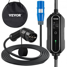 Cargador Portátil para Vehículos Eléctricos de 16 A Tipo 2, Cargador Home EV 7,5 m, Cargador de Coche Eléctrico con la Mayoría de los Coches Eléctricos, que Cumplen con la Norma IEC 62196-2
