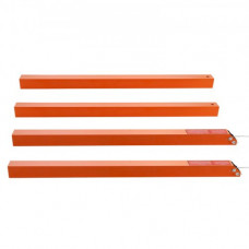VEVOR Sistema de Asistencia de Elevación para Portón Trasero de Remolque 2 Lados Carga 163kg para Portones Traseros Abiertos de Remolques Altura del Riel Lateral 25,4-61cm Puerta o Rampa 1,22-1,83m