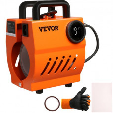 Prensa Térmica para Tazas de 11-15 oz Prensa para Tazas Vasos 320 W Máquina de Impresión de Transferencia 23,5 x 11,5 x 1 cm con Guantes