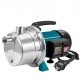 Koop Booster-jetpomp 800 W draagbare tuinpomp 3700 l/u ondiepe putpomp roestvrij staal 220-240 V hefhoogte 40 m druk 4,8 bar voor irrigatie wateroverdracht gazon