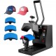 Buy in 1 Hat Heat Press Machine 580W Manual Transfer Press Multifunctional Heat Press Sublimation Machine