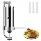 Buy Manual Sausage Stuffer 3L Capacity Stainless Steel Tabletop Vertical Sausage Stuffer with 3 Stuffing Tubes for 16mm/19mm/22mm Churros Sausages for Restaurant Supermarket