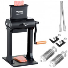 VEVOR Ablandador de Carne Comercial Ablandador de Carne de Acero Inoxidable, Herramienta de Cocina Manual Rápida y Fácil, Puerto de Alimentación de 5,8 pulgadas para Carne de Res, Pavo, Pollo, Cerdo