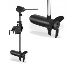 Motor Eléctrico de Arrastre Empuje de 39 kg Motor Eléctrico para Barco 24 V Velocidad Variable Motor de Barco de Acero Inoxidable 86,4 cm 45 A 1700 rpm para Curricán Barcos Kayak Neumático Canoa