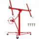 Buy Crane Lifter Plate Panels 11 pieces Plasterboard Lifter with wheels red Carbon steel 122 x 488cm Plasterboard Assembly Aid Forklift