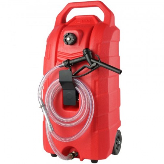 Comprar Gas Can Wheels Tanque de combustible 16gal 60L 7.8L/min Boquilla manual